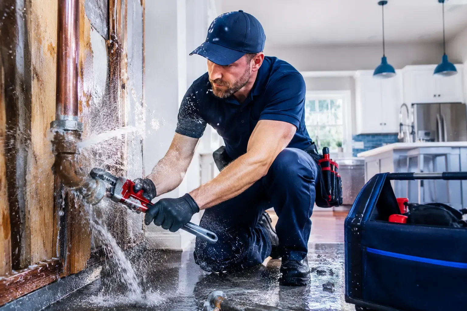 Local emergency pipe repair professionals in Pleasantville, OH